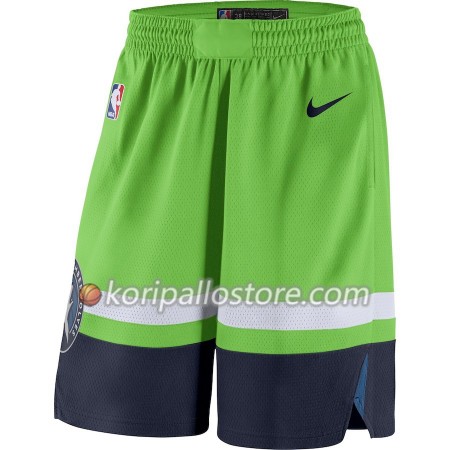 Minnesota Timberwolves Miesten Shortsit Vihreä 2018-19 Nike Swingman